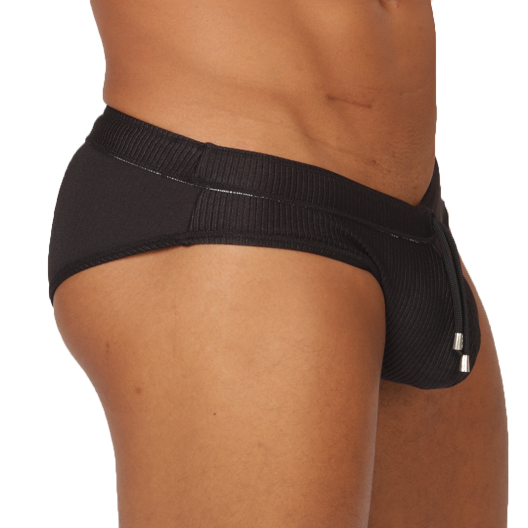 Gigo Glow Black Swimbrief - DealByEthan.gay loves Gigo Underwear