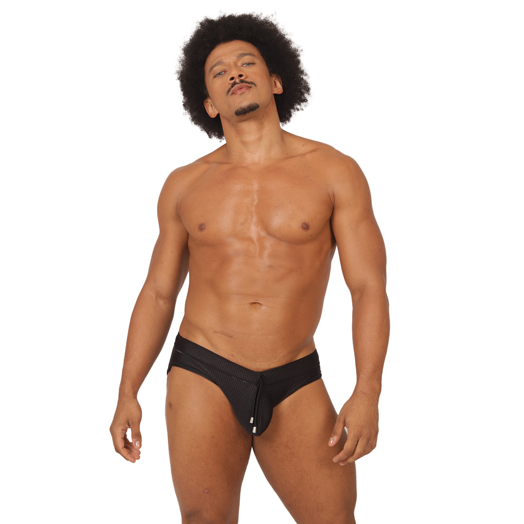 Gigo Glow Black Swimbrief - DealByEthan.gay loves Gigo Underwear