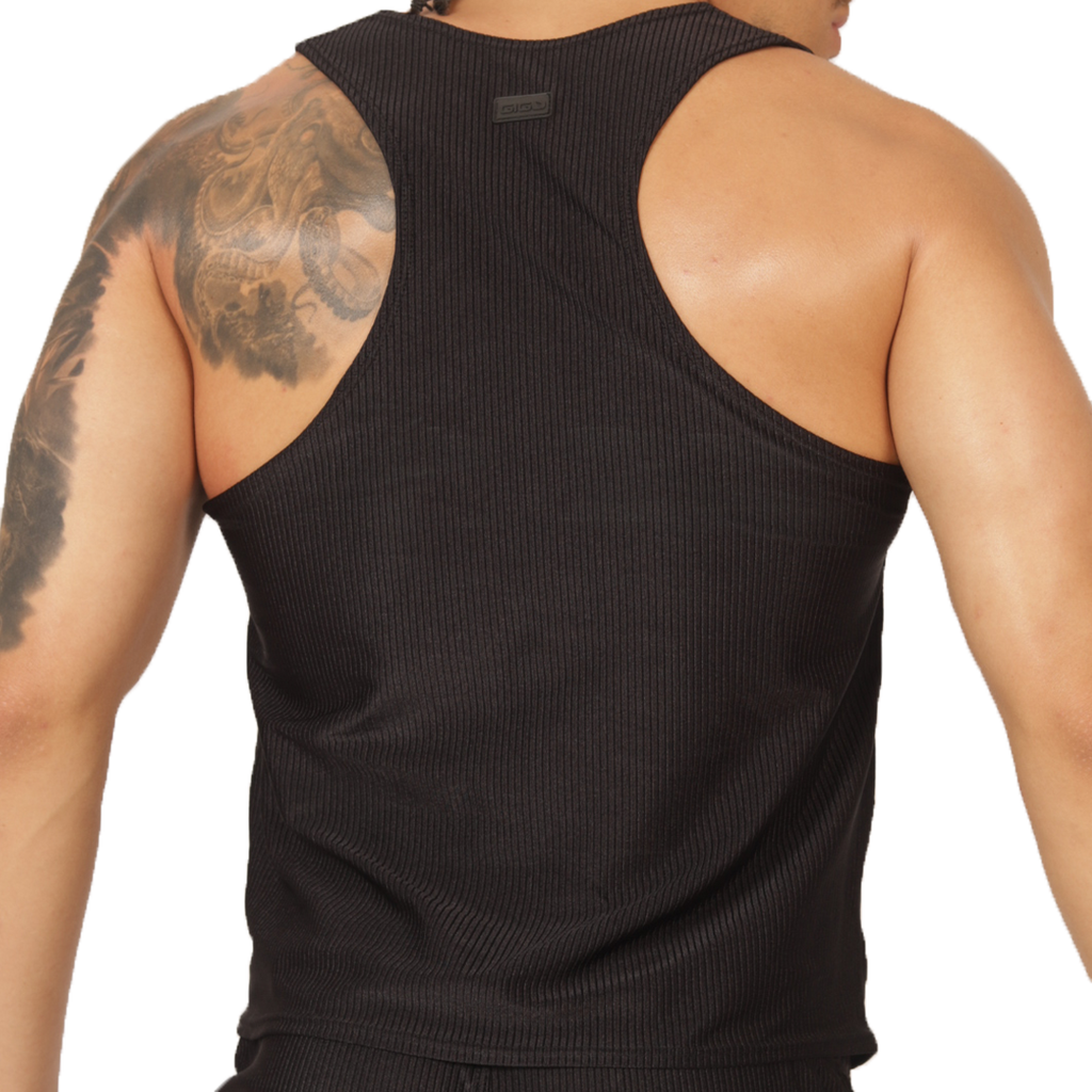 Gigo Glow Black Tank - DealByEthan.gay loves Gigo Underwear