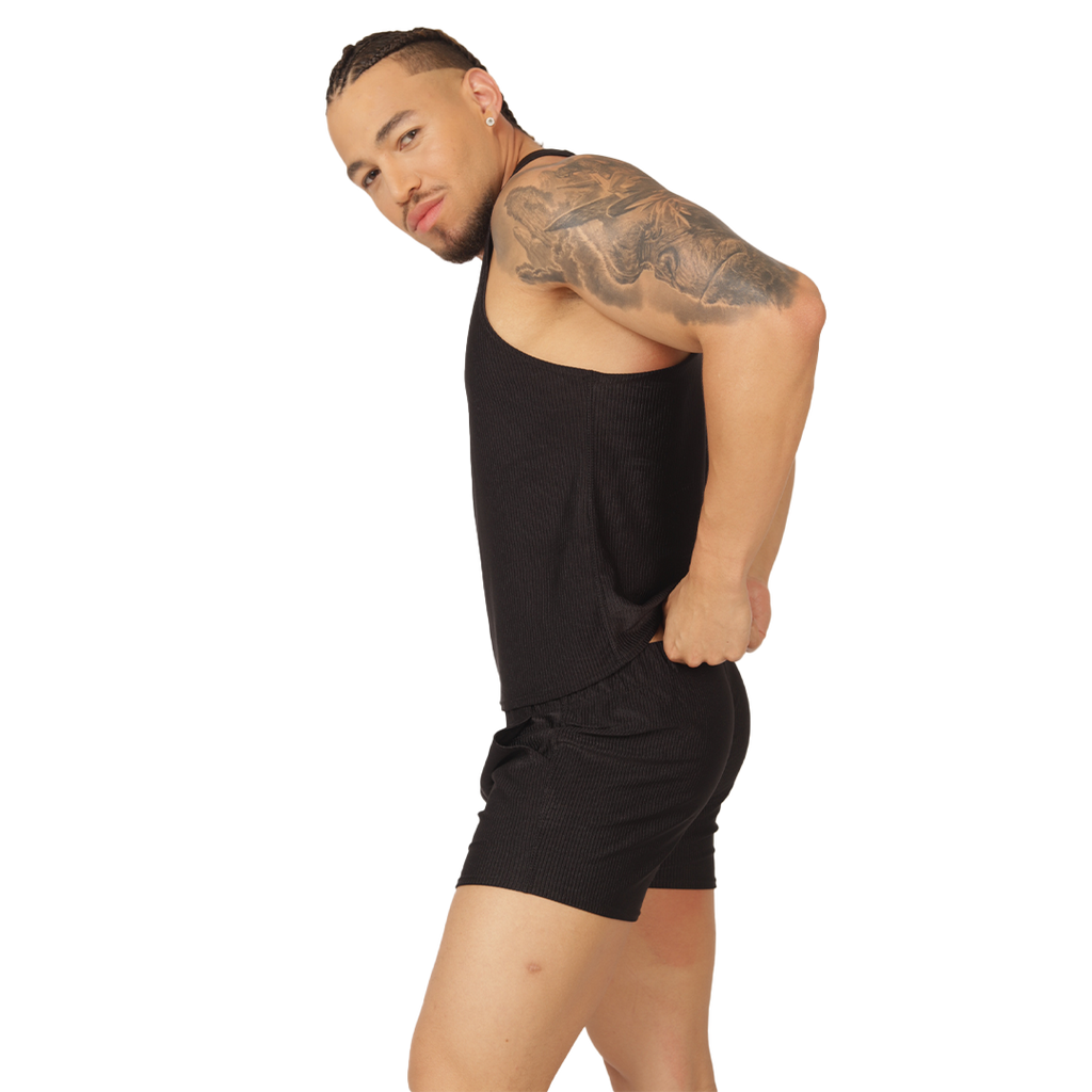 Gigo Glow Black Tank - DealByEthan.gay loves Gigo Underwear