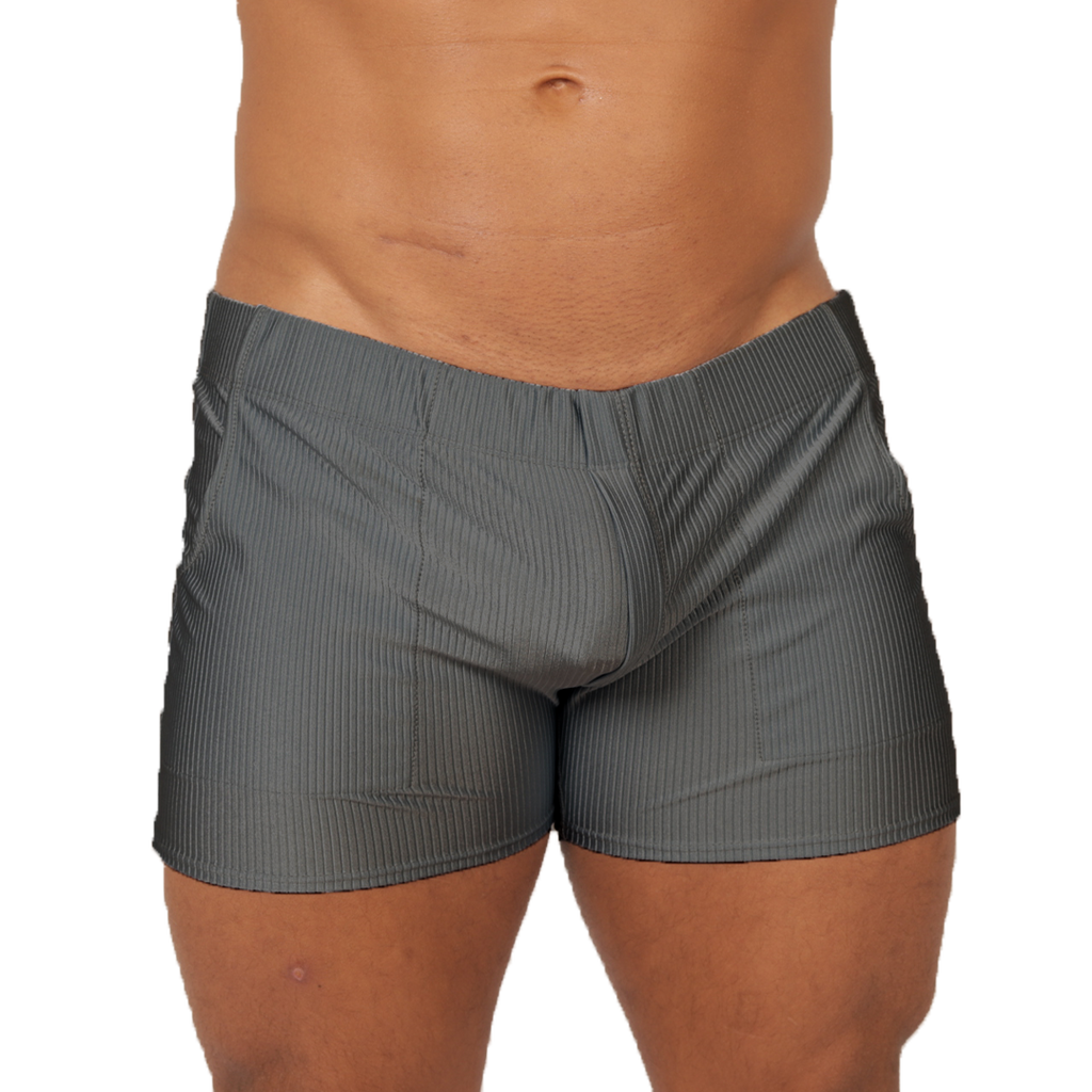 Gigo Glow Gray Short - DealByEthan.gay loves Gigo Underwear