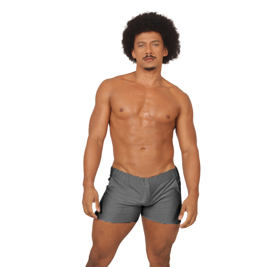 Gigo Glow Gray Short - DealByEthan.gay loves Gigo Underwear