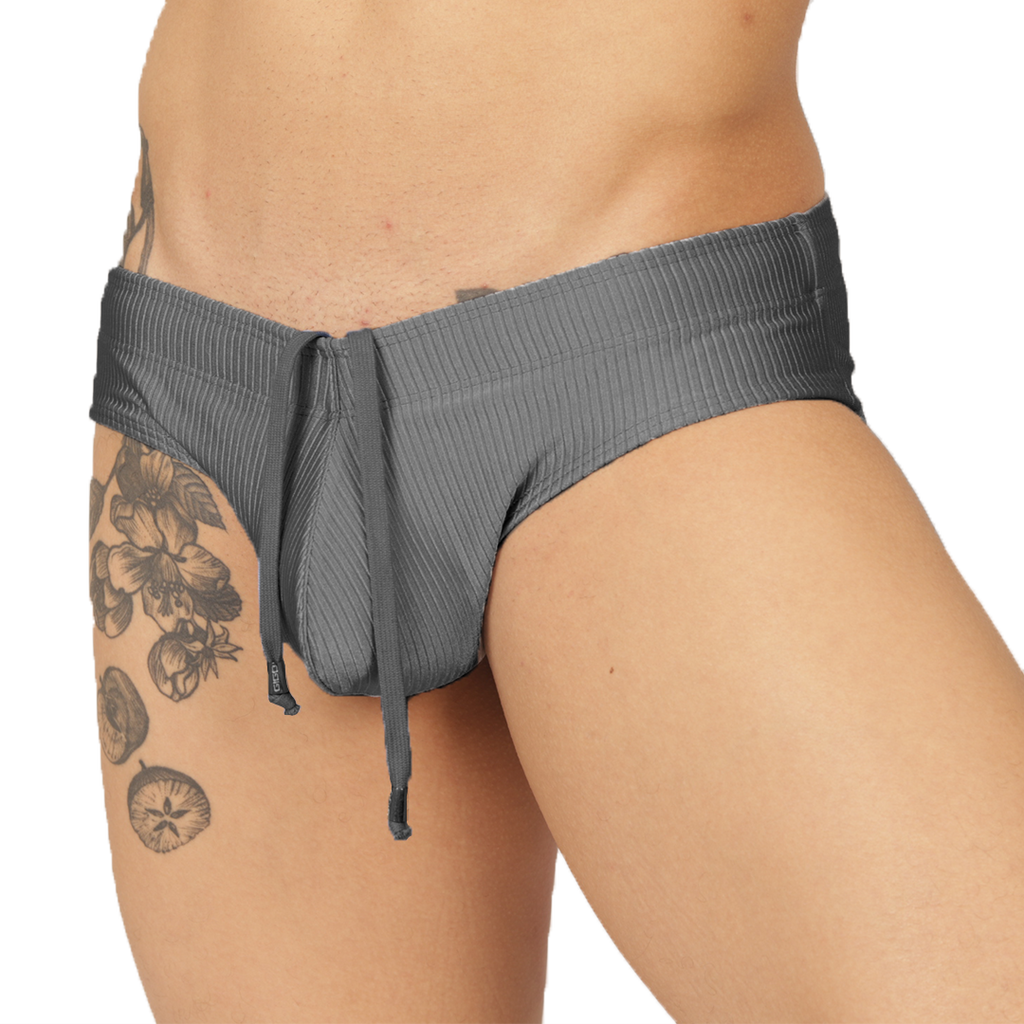 Gigo Glow Gray Swimbrief - DealByEthan.gay loves Gigo Underwear
