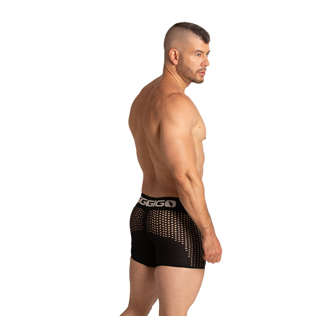 HIBRID BLACK TRUNK - Sexy black trunk for men