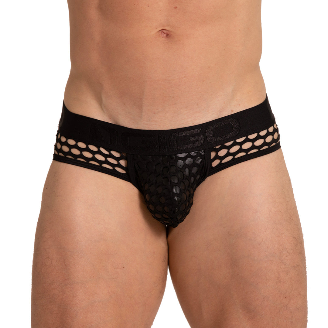 HOLE BLACK BRIEF - Sexy black brief for men