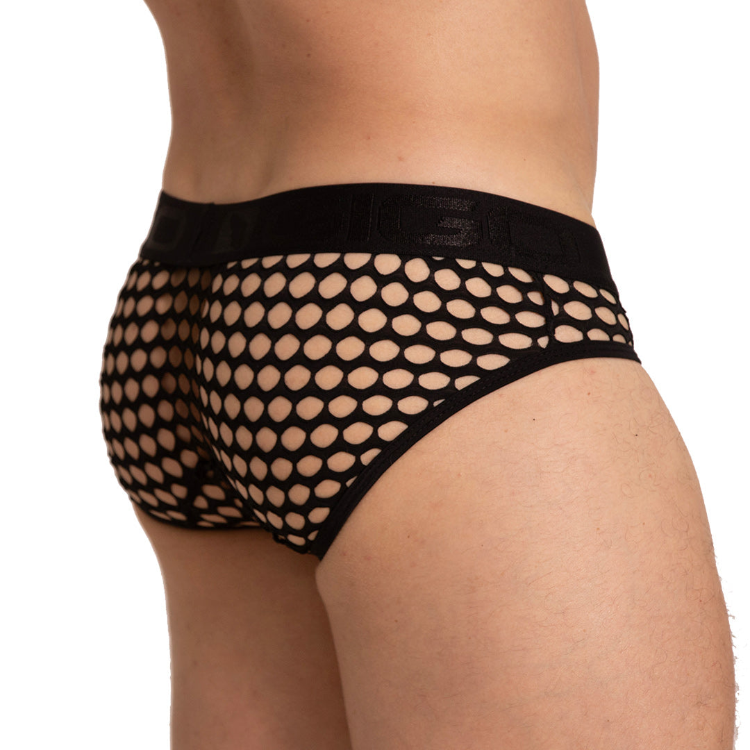 HOLE BLACK BRIEF - Sexy black brief for men