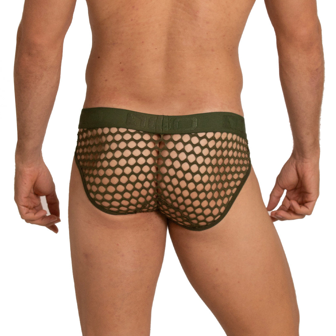HOLE GREEN BRIEF - Men's green brief