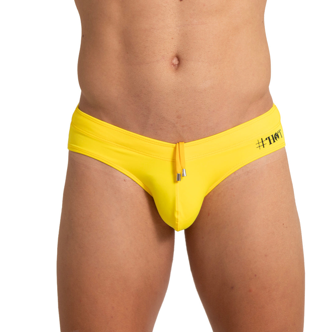 HOT YELLOW SWIM BRIEF - Yellow sexy swimsuit for men