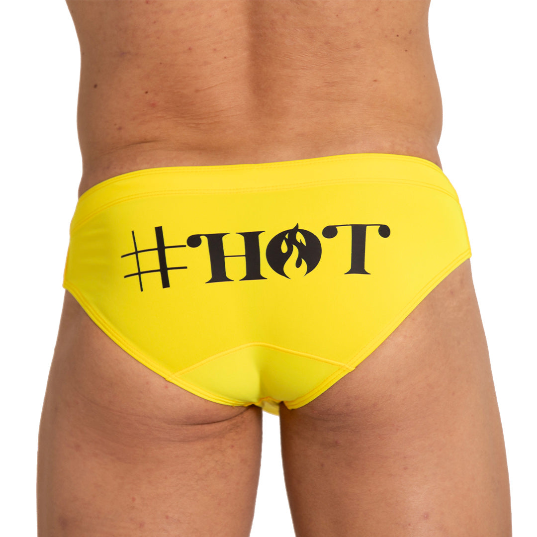 HOT YELLOW SWIM BRIEF - Yellow sexy swimsuit for men