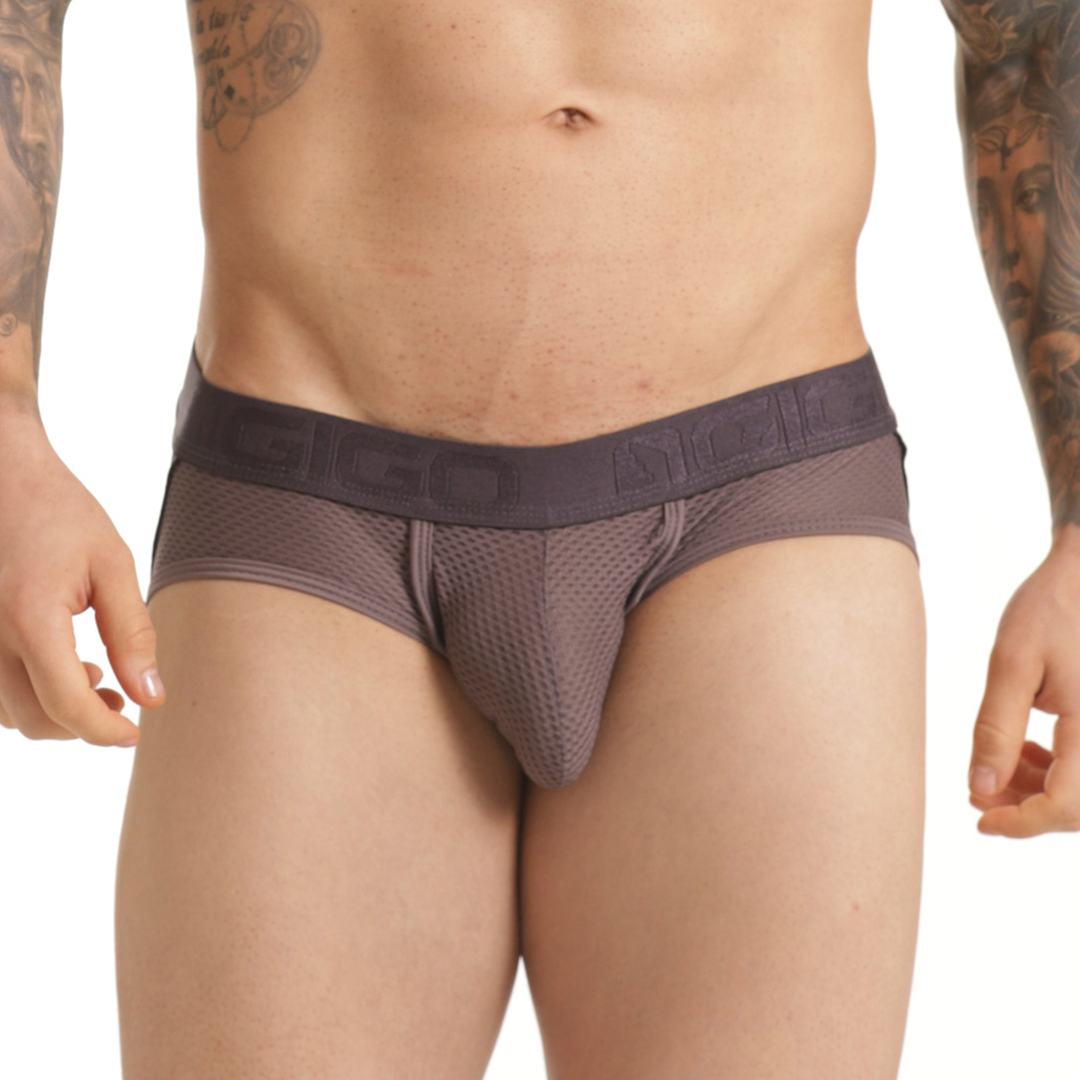 INSUPERABLE GRAY BRIEF JOCKSTRAP - Men's grey jockstrap