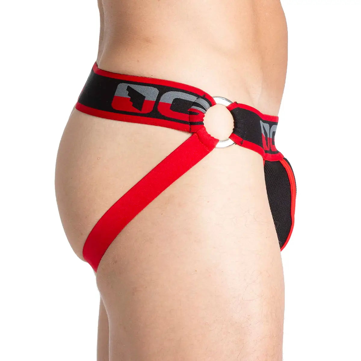 KARMA BLACK JOCK - Men's black underwear, sexy jockstrap for men