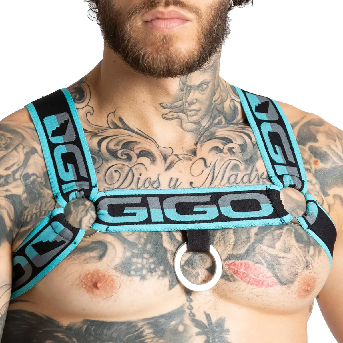 KARMA BLUE HARNESS - Sexy blue harness for men