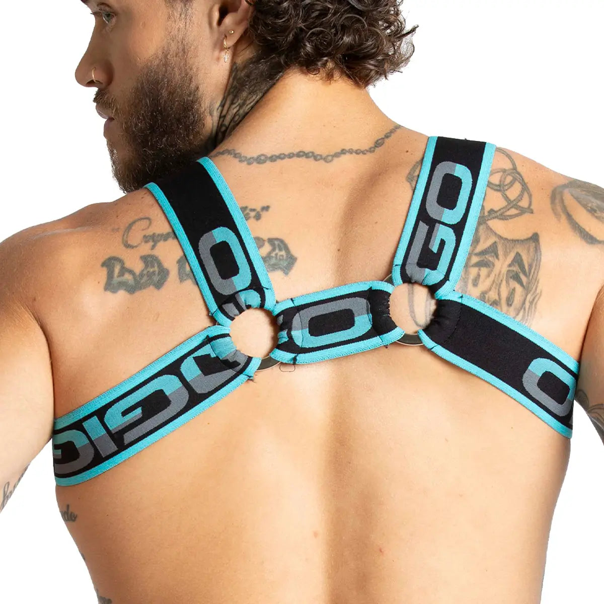 KARMA BLUE HARNESS - Sexy blue harness for men
