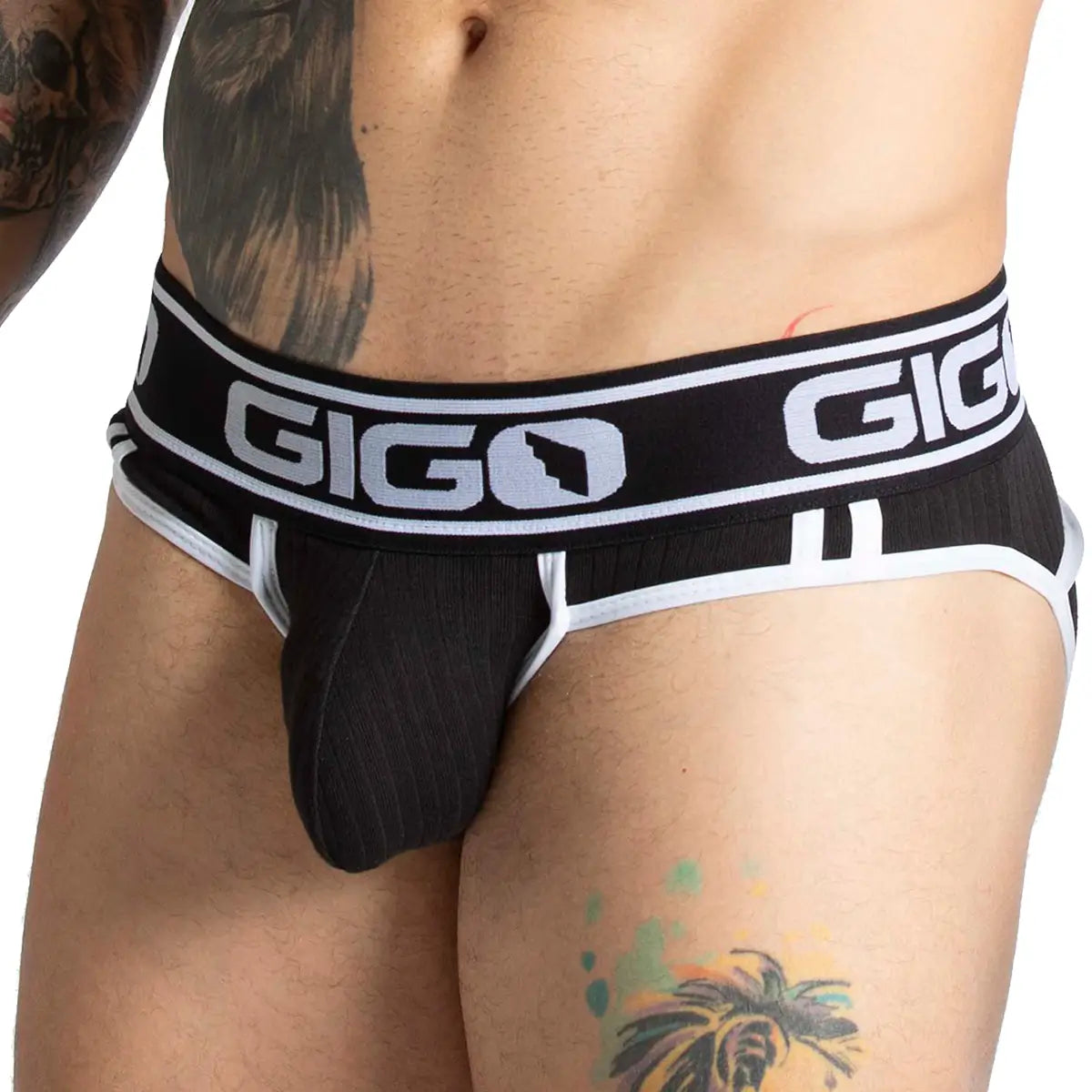 Gigo Khanal Black Brief Jock - DealByEthan.gay loves Gigo Underwear
