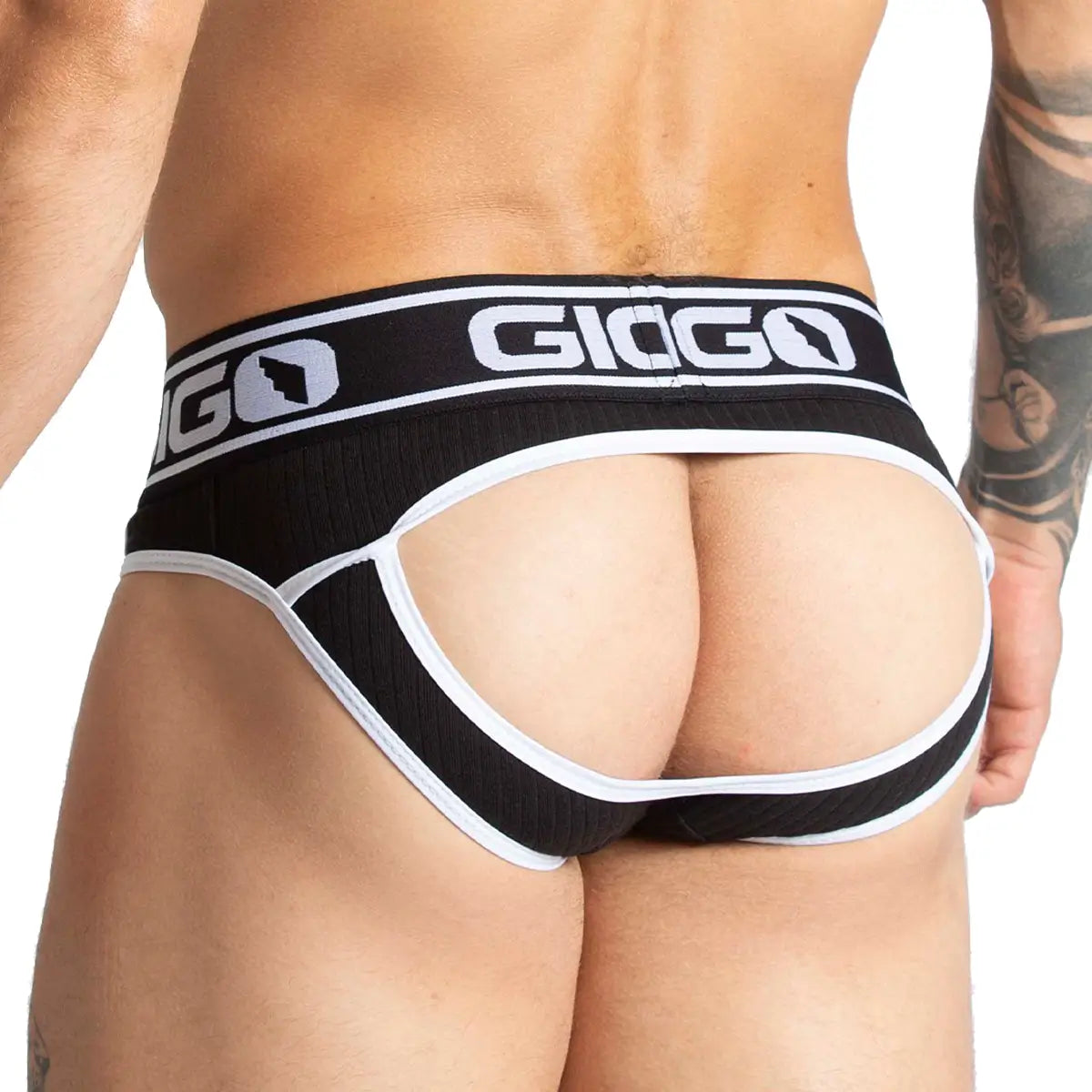 Gigo Khanal Black Brief Jock - DealByEthan.gay loves Gigo Underwear