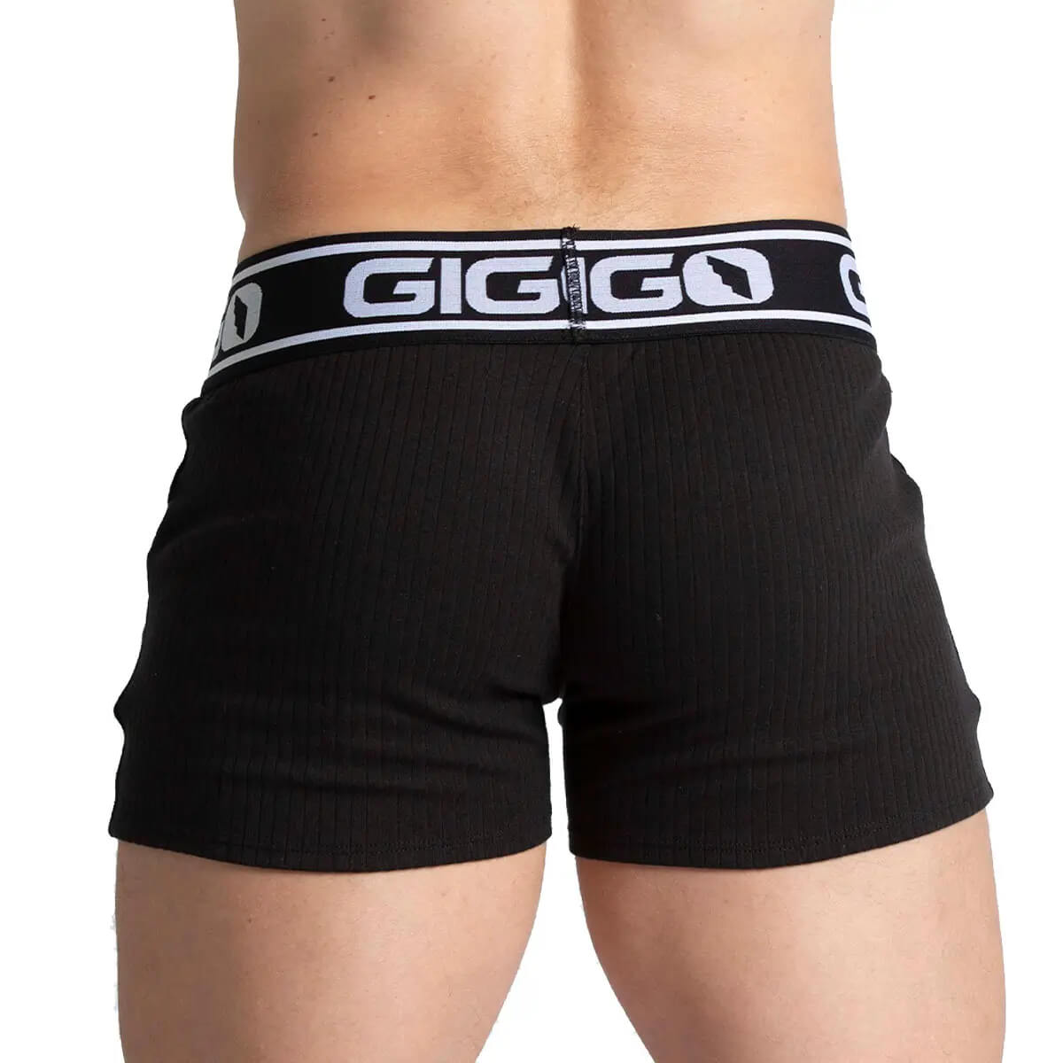 KHANAL BLACK SHORT - Men's black shorts