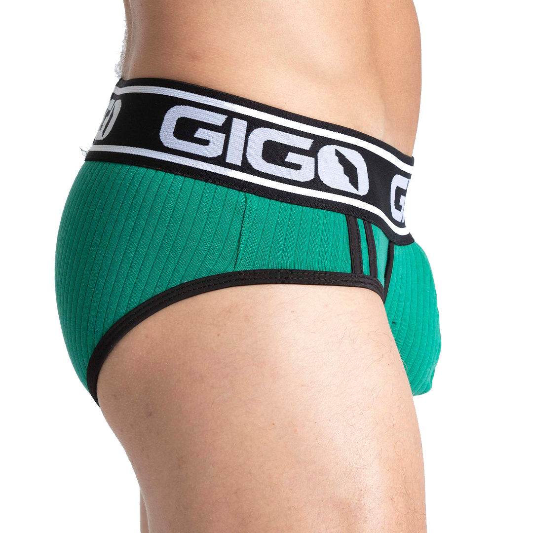 Gigo Khanal Green Brief - DealByEthan.gay loves Gigo Underwear