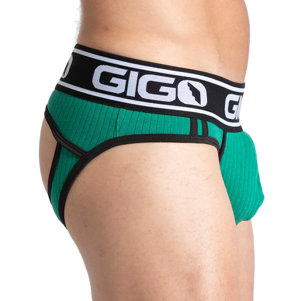 Gigo Khanal Green Brief Jock - DealByEthan.gay loves Gigo Underwear