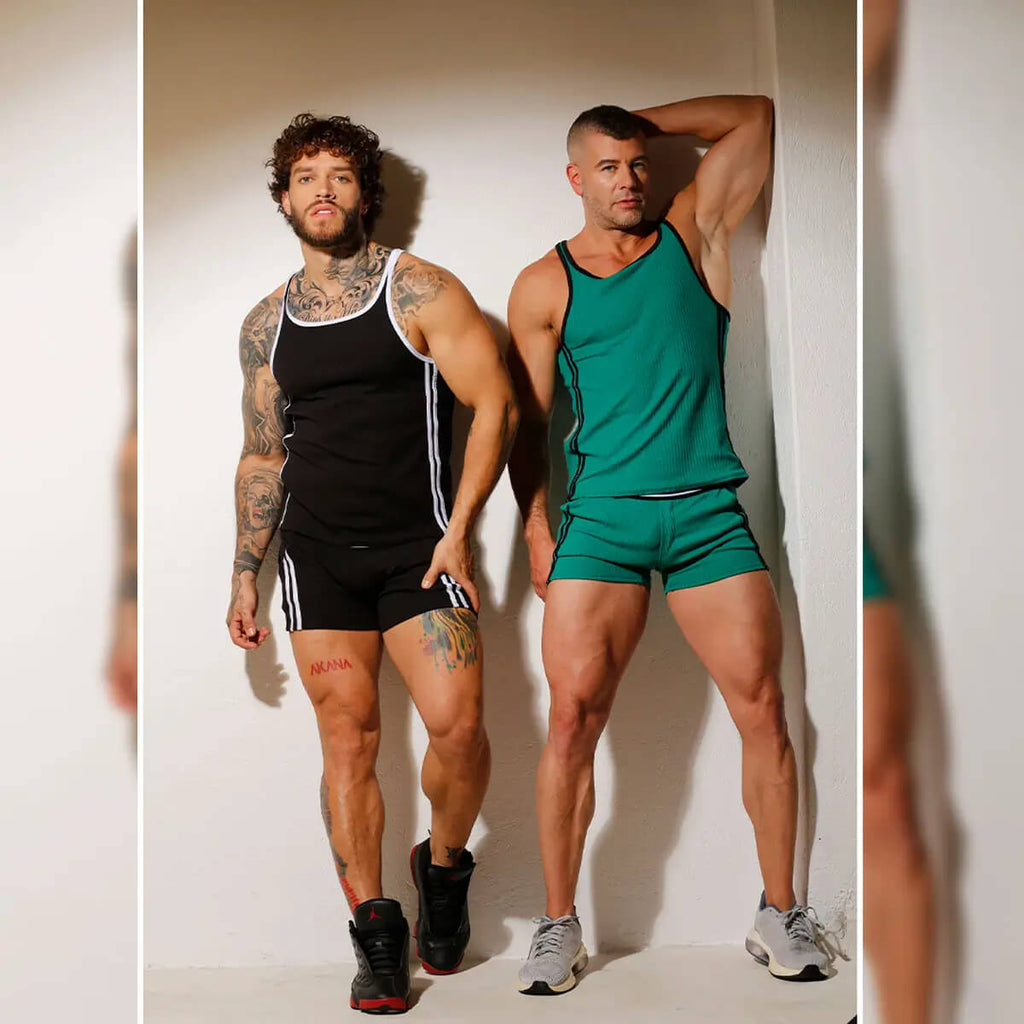 KHANAL GREEN SHORT - Men's green shorts