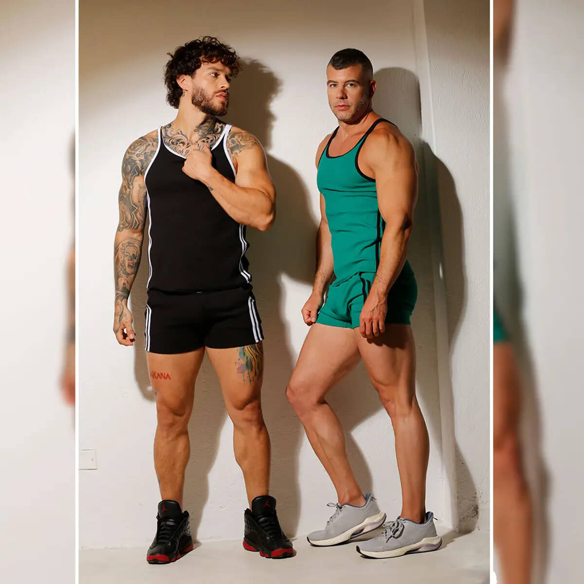 KHANAL GREEN SHORT - Men's green shorts