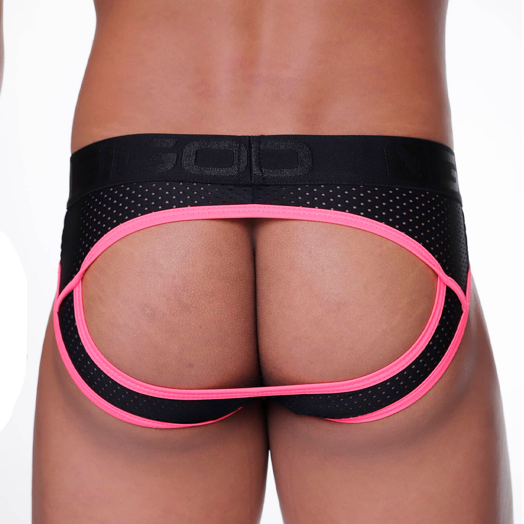 MEDIEVAL CANDY BRIEF JOCKSTRAP - Sexy black jockstrap for men 