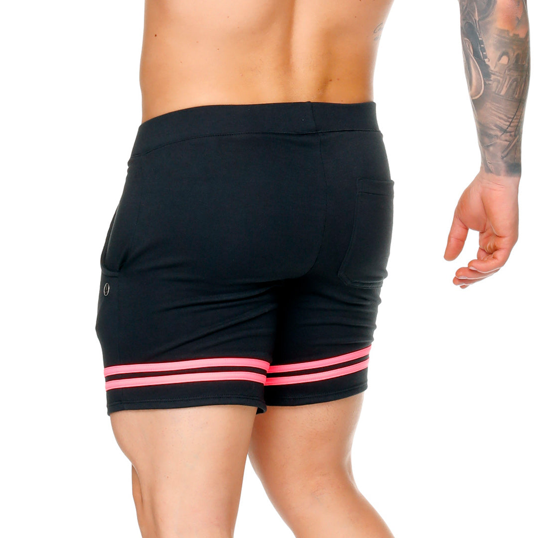 MEDIEVAL CANDY SHORT - Men's black shorts