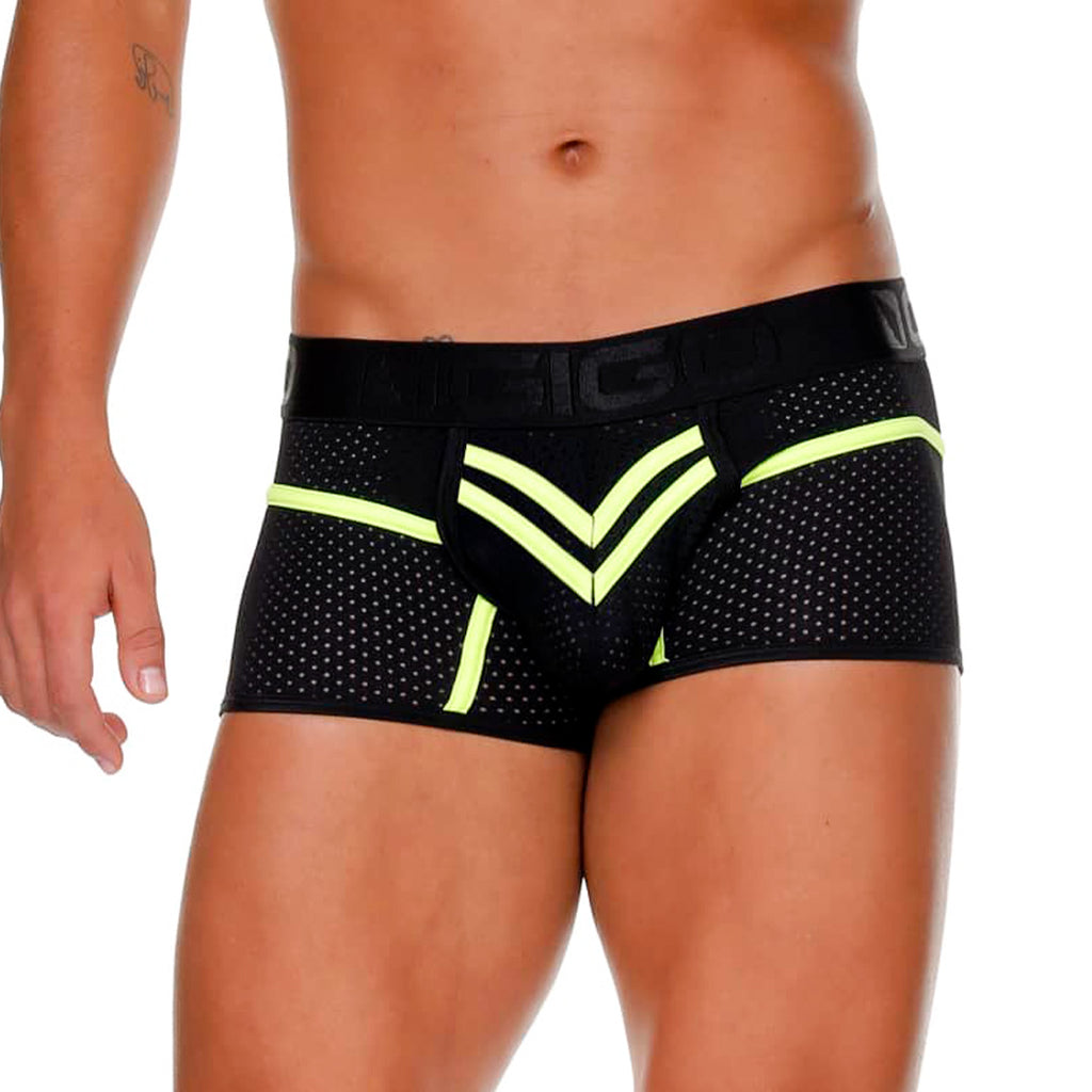 MEDIEVAL YELLOW TRUNK - Men's black boxer short