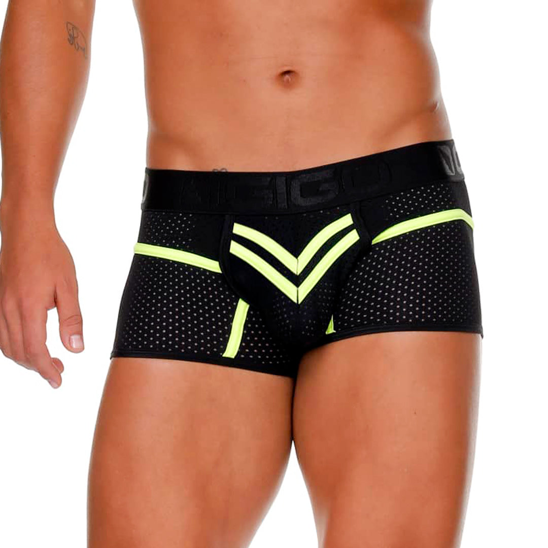 MEDIEVAL YELLOW TRUNK - Men's black boxer short