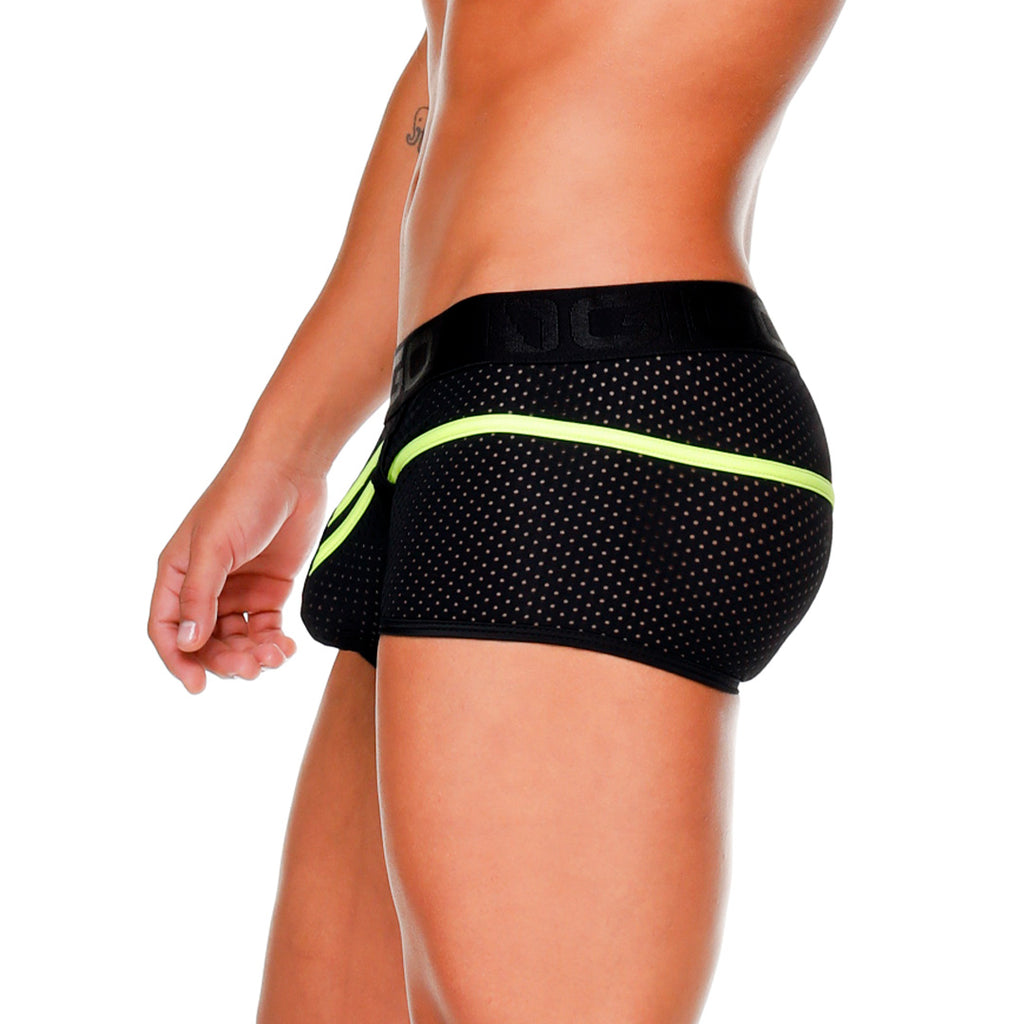 MEDIEVAL YELLOW TRUNK - Men's black boxer short