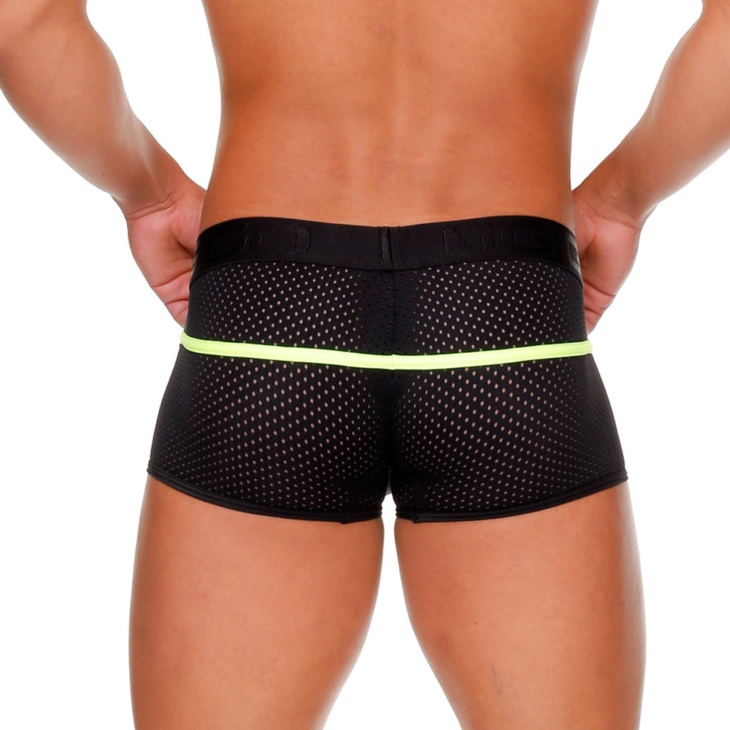 MEDIEVAL YELLOW TRUNK - Men's black boxer short