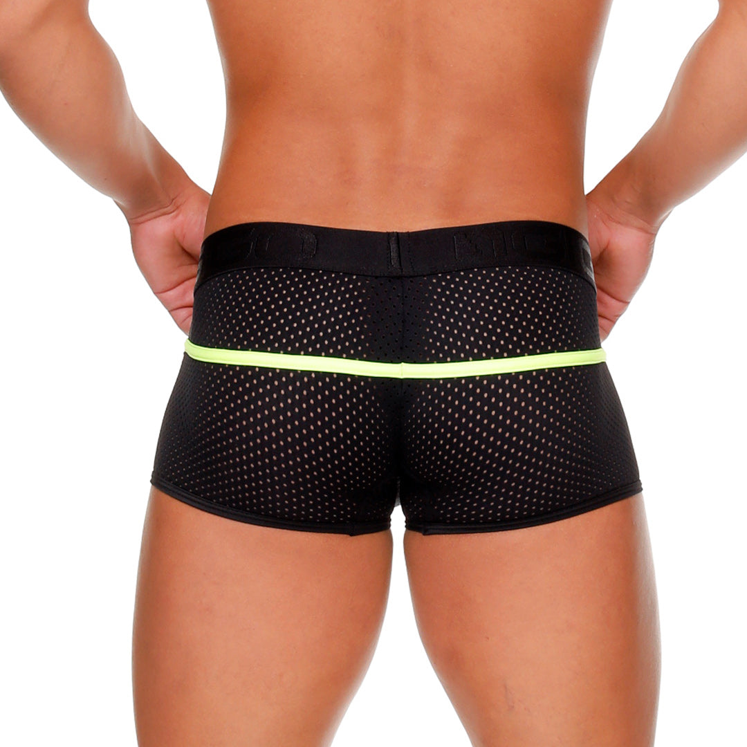 MEDIEVAL YELLOW TRUNK - Men's black boxer short