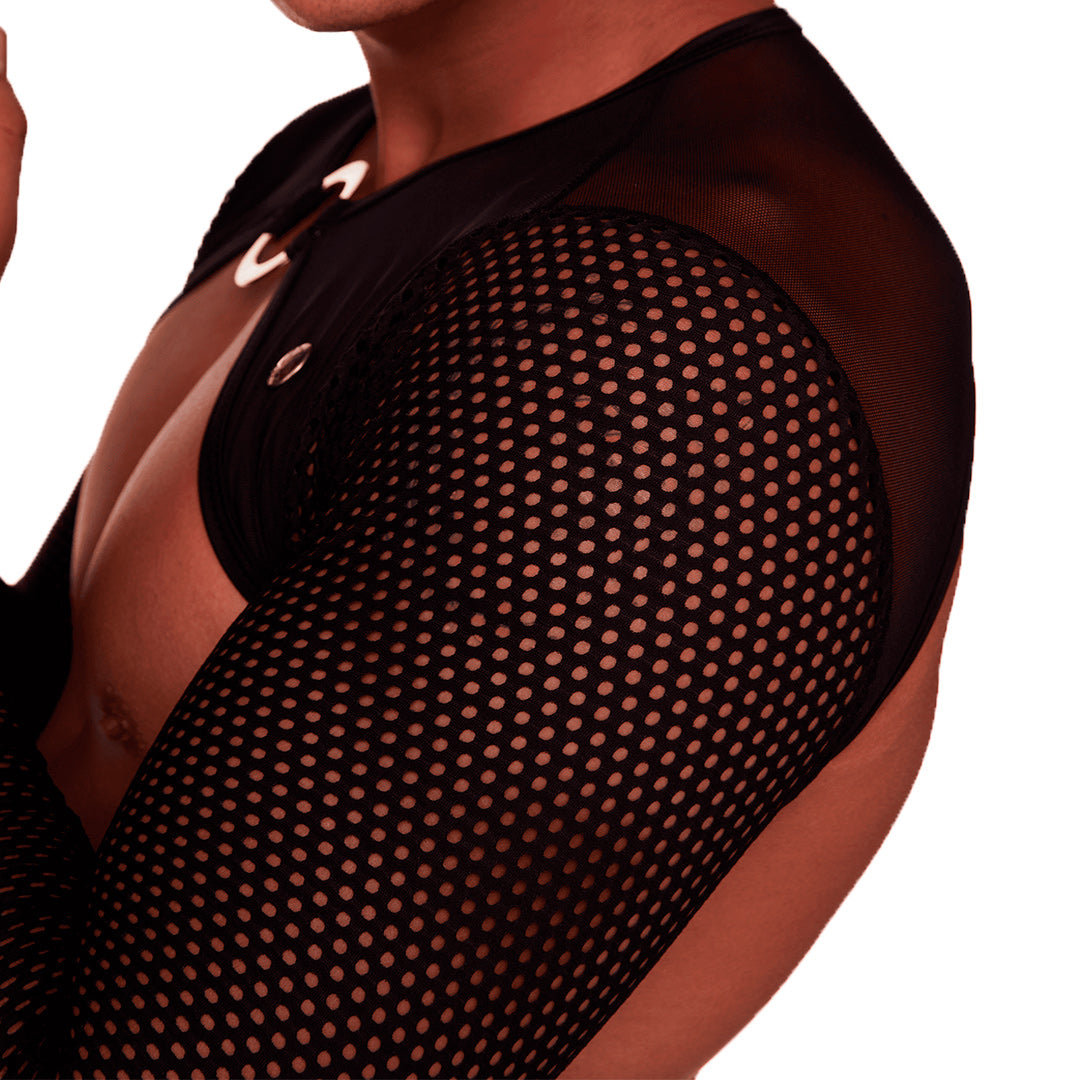 MEDITERRANEAN HARNESS - Sexy black harness for men