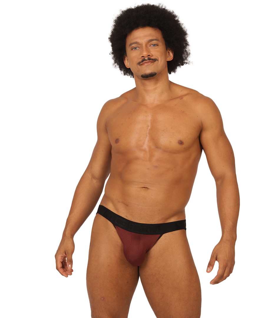 Gigo Mix Wine Jockstrap - DealByEthan.gay loves Gigo Underwear