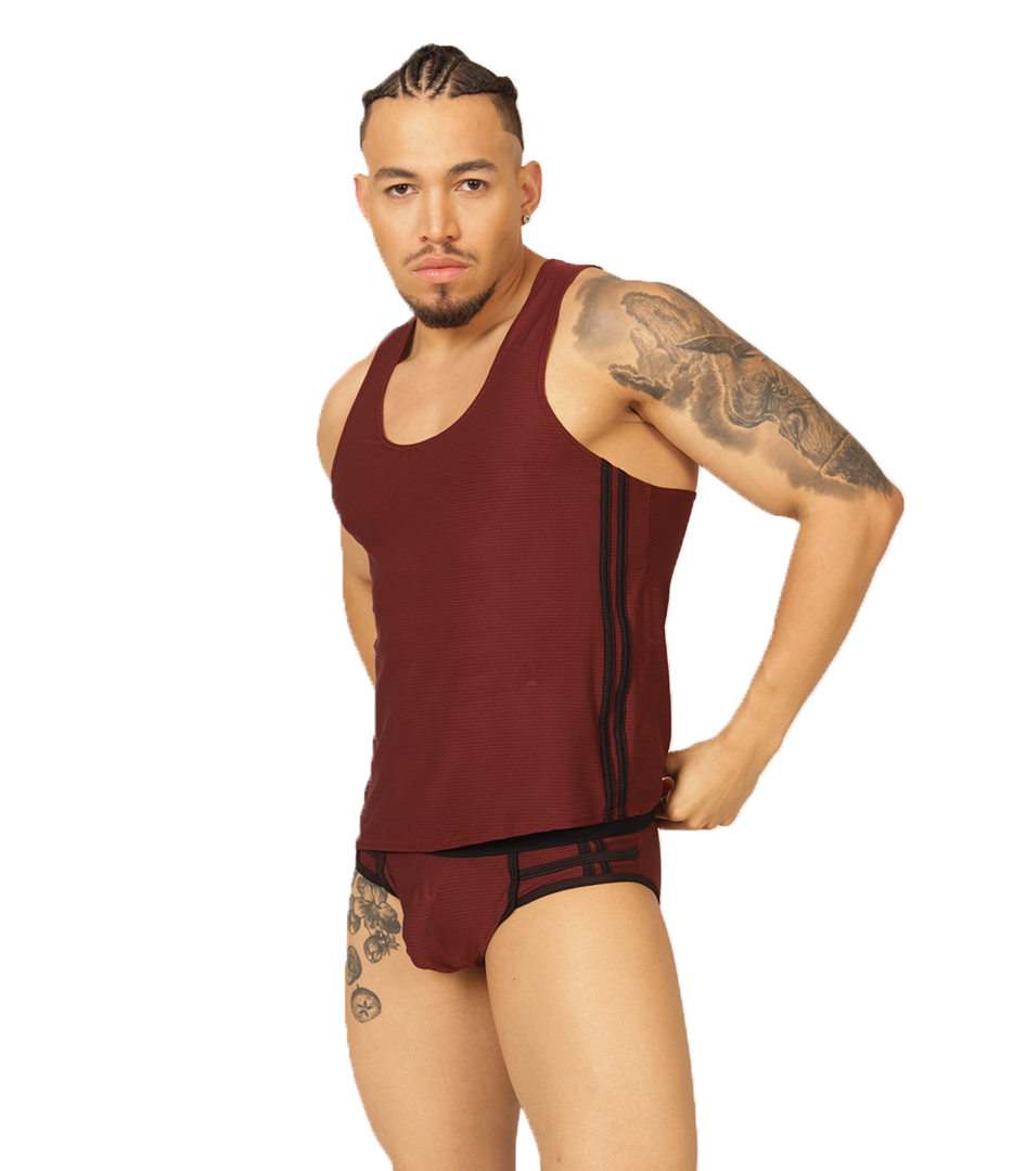 Gigo Mix Wine Tank - DealByEthan.gay loves Gigo Underwear