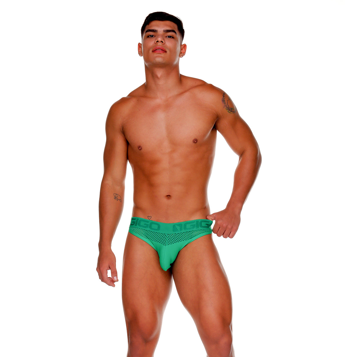 MOROCCO GREEN BRIEF - Men's green brief