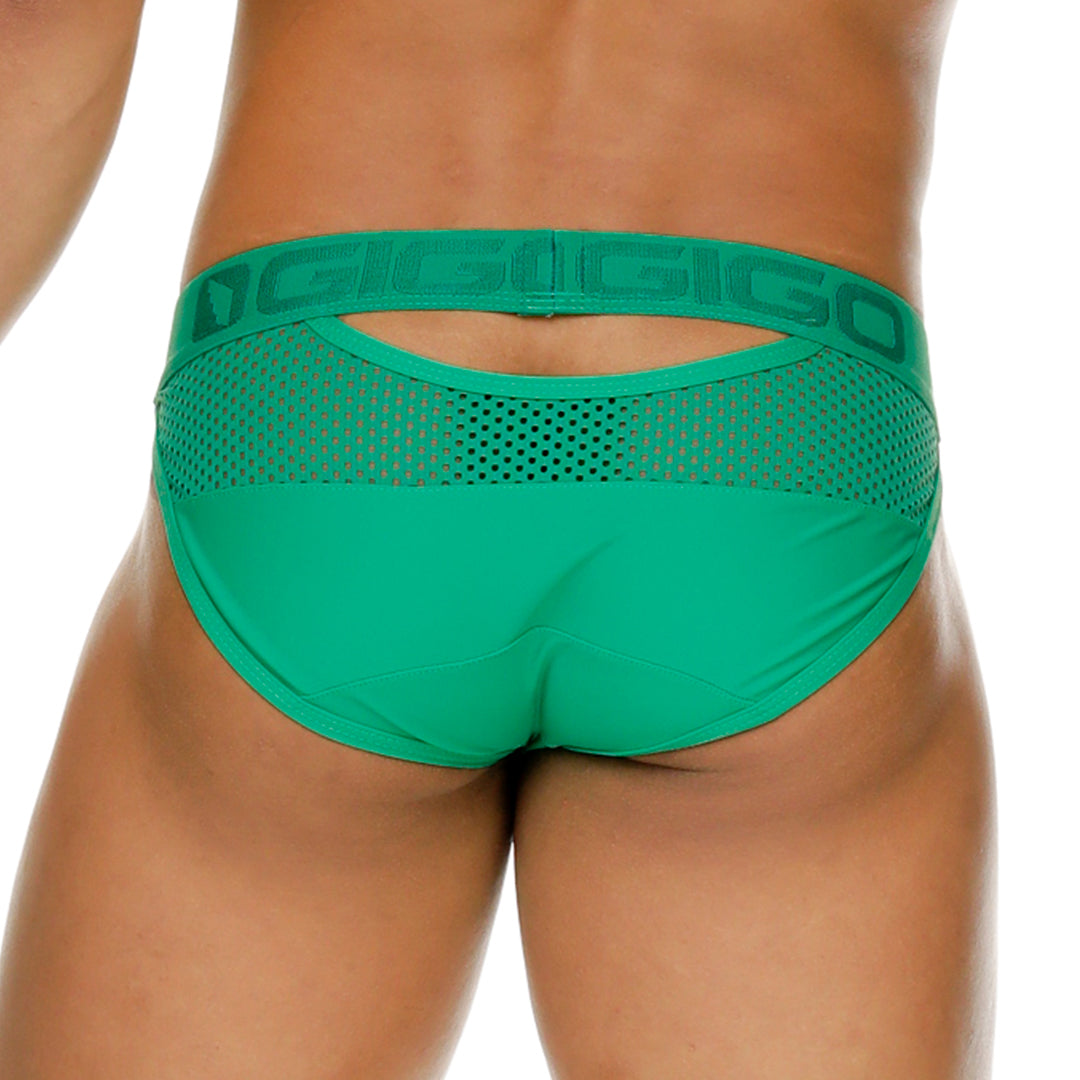 MOROCCO GREEN BRIEF - Men's green brief