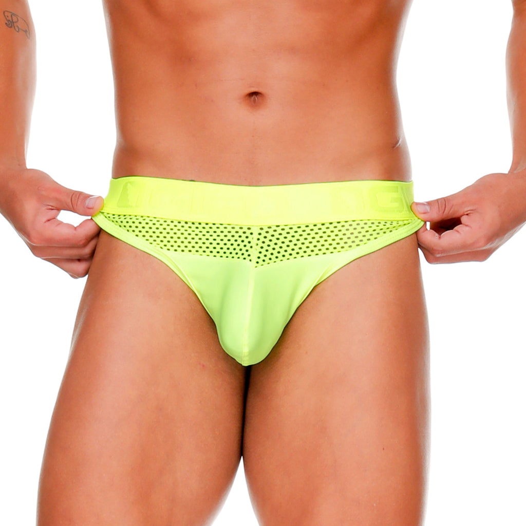 MOROCCO YELLOW GSTRING - Men's Fluorescent yellow gstring