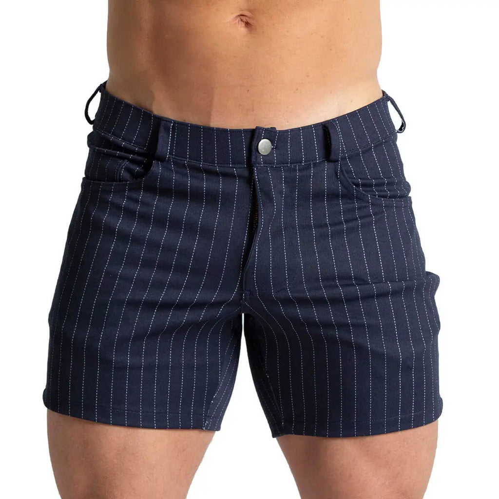MOUNTAIN LINE SHORT - Men's formal checkered shorts