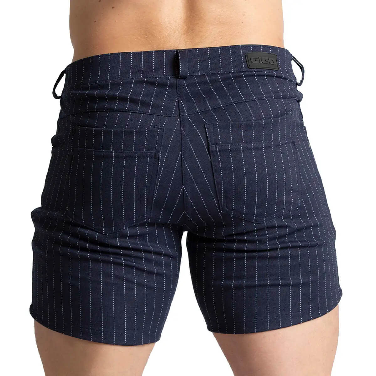 MOUNTAIN LINE SHORT - Men's formal checkered shorts