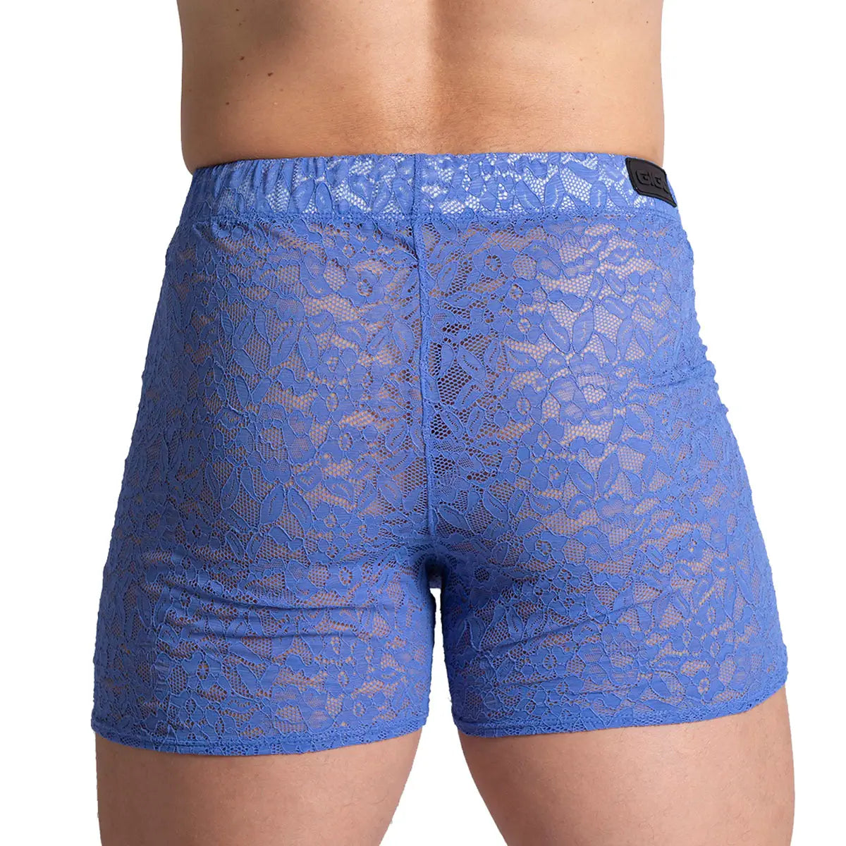PARADISE BLUE HOTSHORT - Sexy Short in blue lace for men