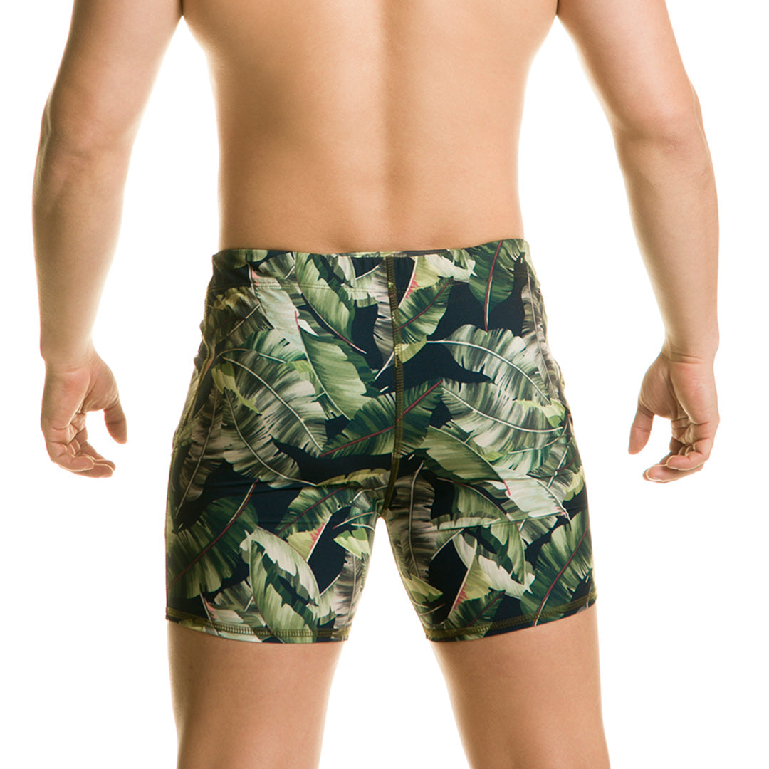 PLANTATION BEACHWEAR - Printed men's swim shorts