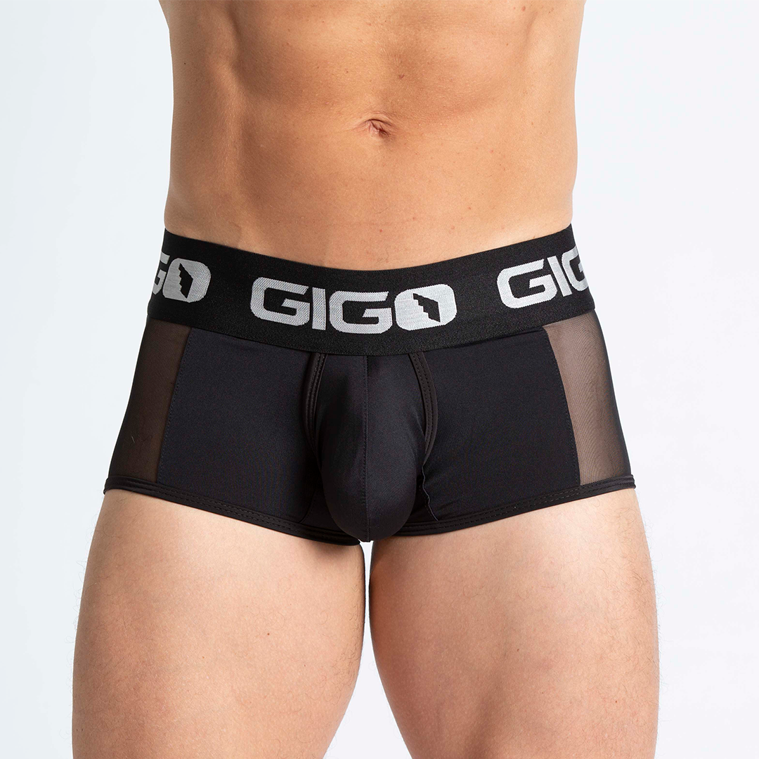 Gigo Purity Black Trunk - DealByEthan.gay loves Gigo Underwear