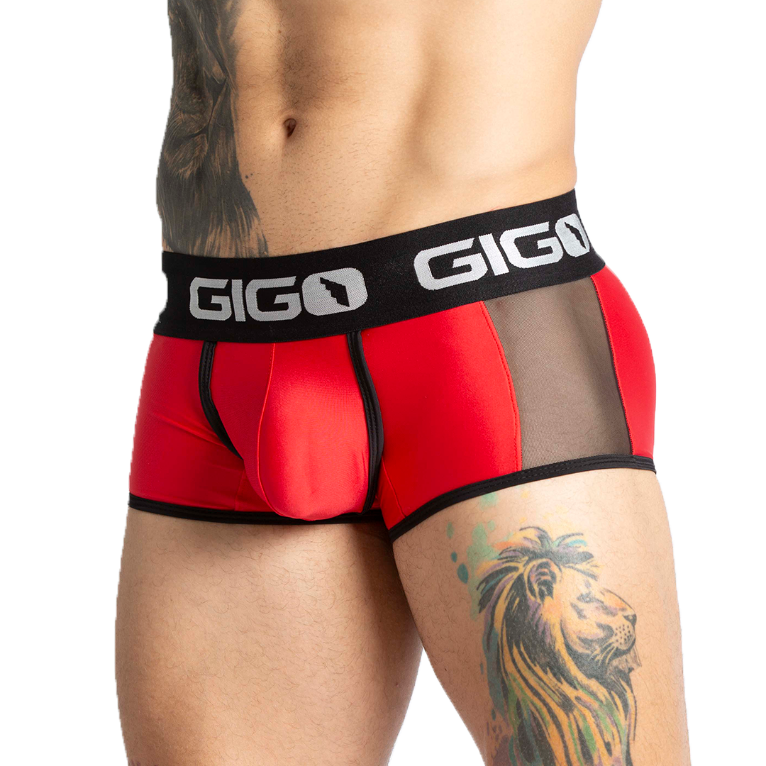 Gigo Purity Red Trunk - DealByEthan.gay loves Gigo Underwear