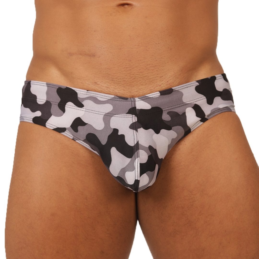 Gigo Rank Camouflaged Swim Brief - DealByEthan.gay loves Gigo Underwear