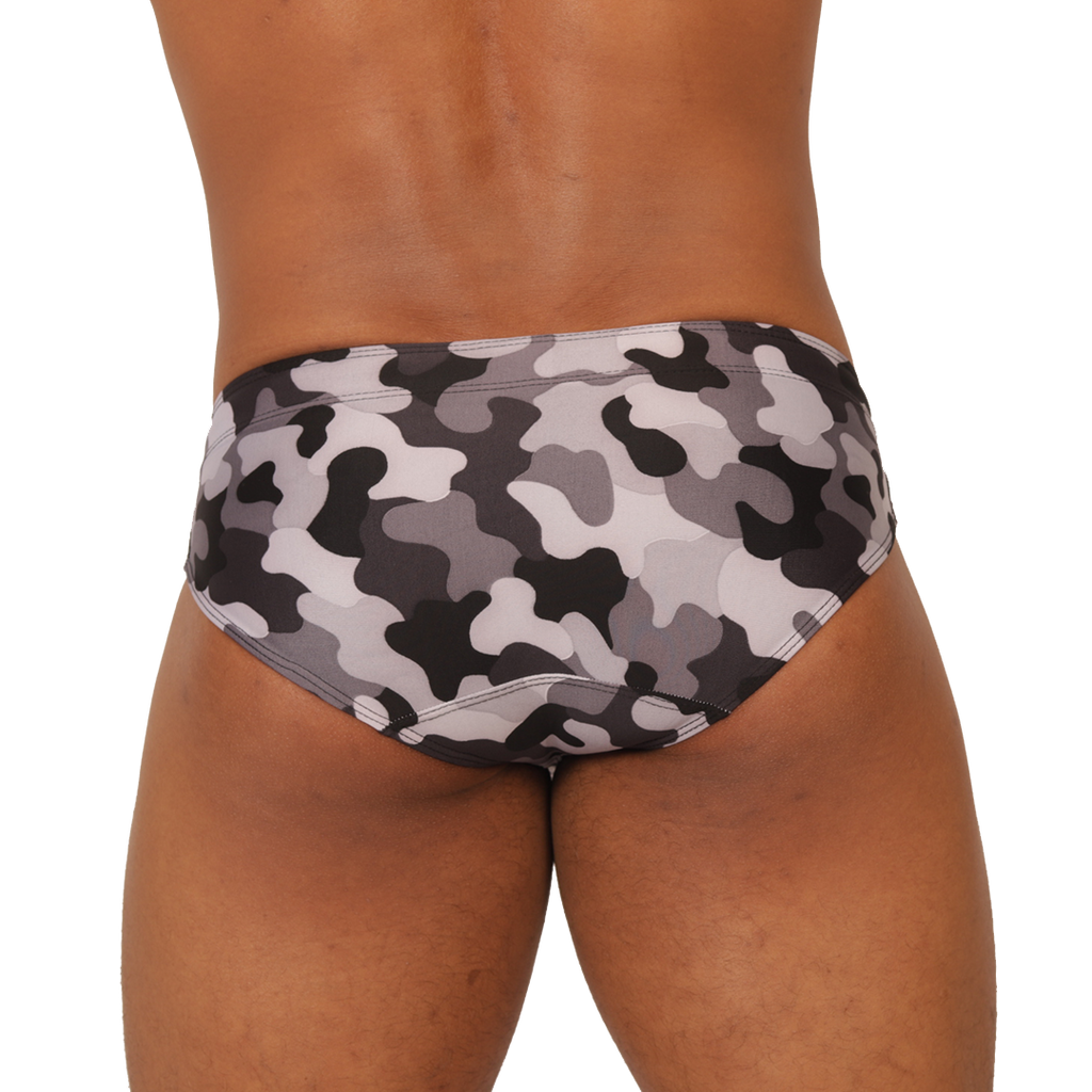 Gigo Rank Camouflaged Swim Brief - DealByEthan.gay loves Gigo Underwear