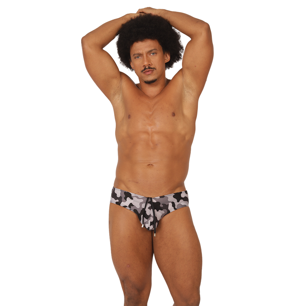 Gigo Rank Camouflaged Swim Brief - DealByEthan.gay loves Gigo Underwear