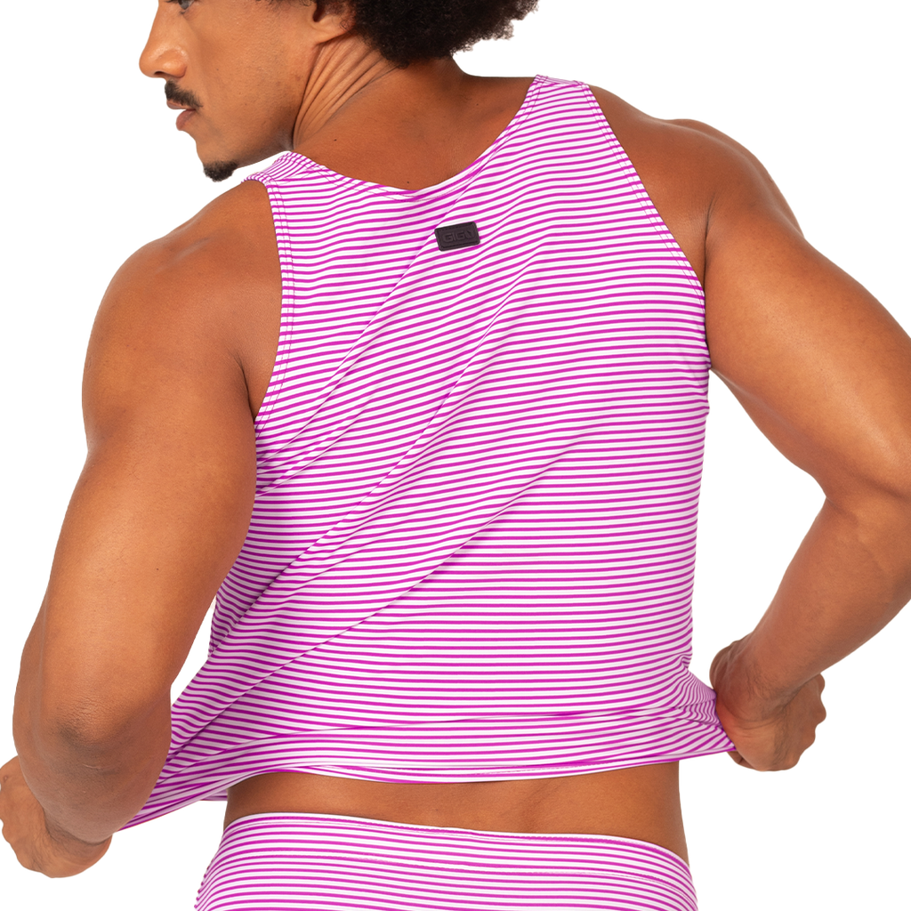 Gigo Rank Purple Tank - DealByEthan.gay loves Gigo Underwear