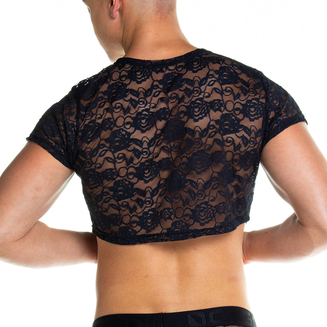 Gigo Redemotion Black Croop Top - DealByEthan.gay loves Gigo Underwear