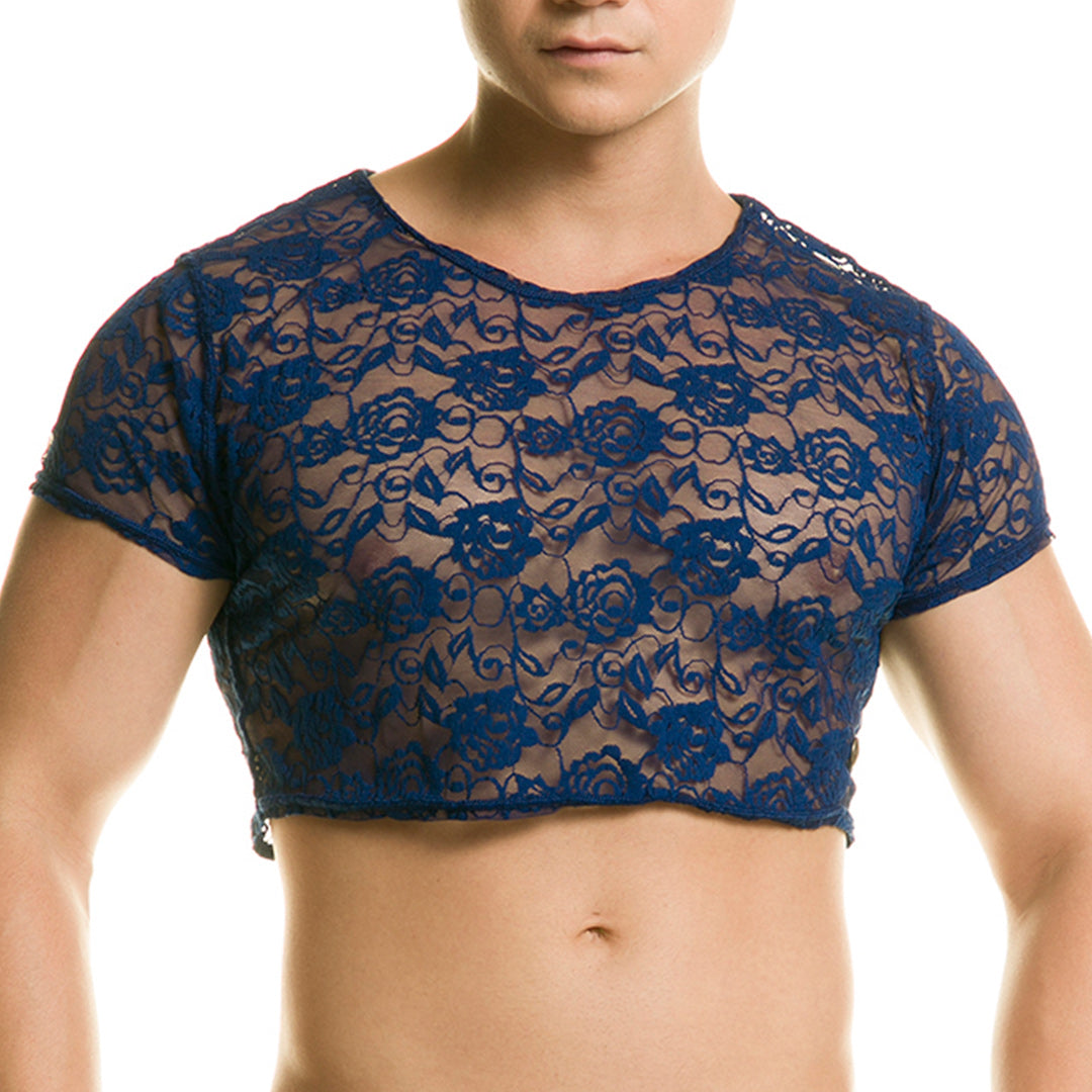 Gigo Redemotion Blue Croop Top - DealByEthan.gay loves Gigo Underwear