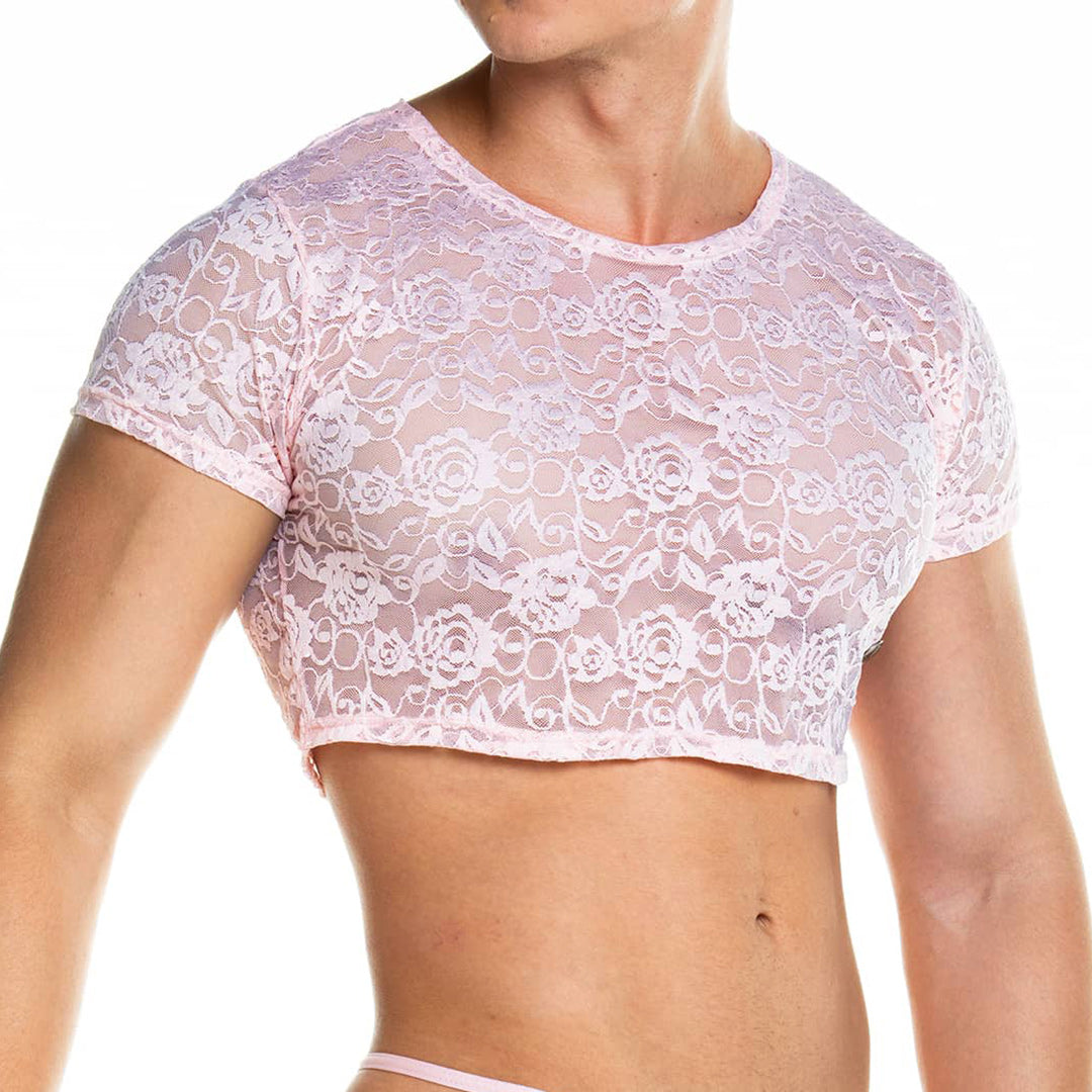 Gigo Redemotion Pink Croop Top - DealByEthan.gay loves Gigo Underwear
